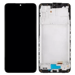 LCD SAMS A16 5G- ORIG VEZR/SVC C/ARO – PRETO