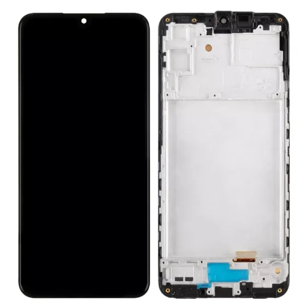 LCD SAMS A16 5G- ORIG VEZR/SVC C/ARO – PRETO
