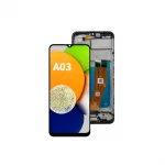 Tela Display Completo Samsung Galaxy A01 (SM-A015M/DS) Com aro Flex largo