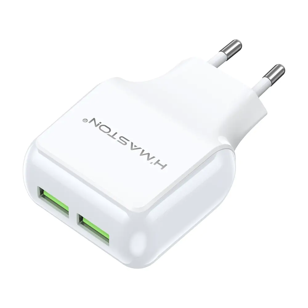 FONTE H`MASTON COM 2 ENTRADAS USB 2.1A