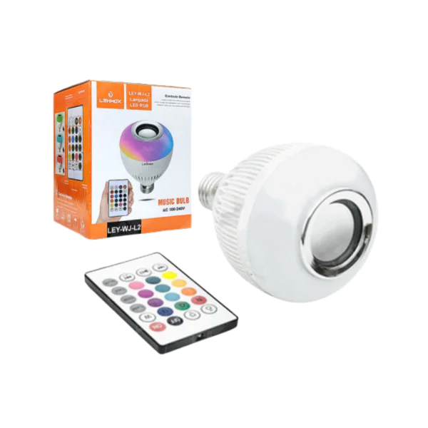 LAMPADA MUSICA LED
