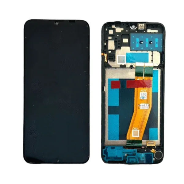 LCD SAMS A14 (4G) – ORIG C/ARO – PRETO