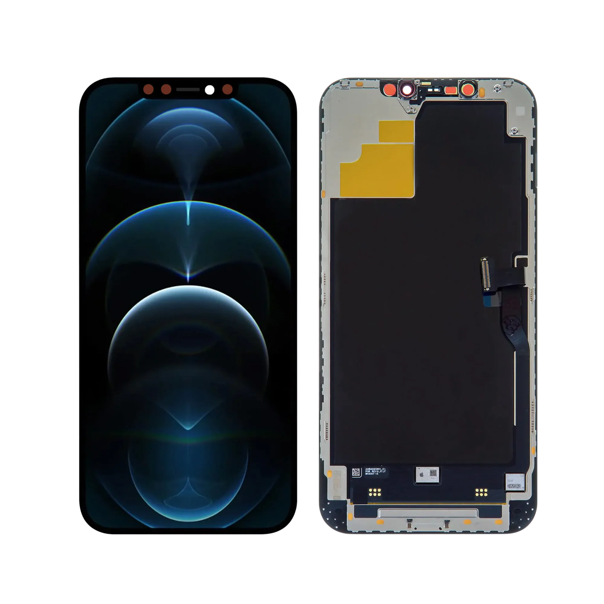 LCD IPH 12 PRO MAX – ORIG MASTERFIX TROCA CI – PRETO