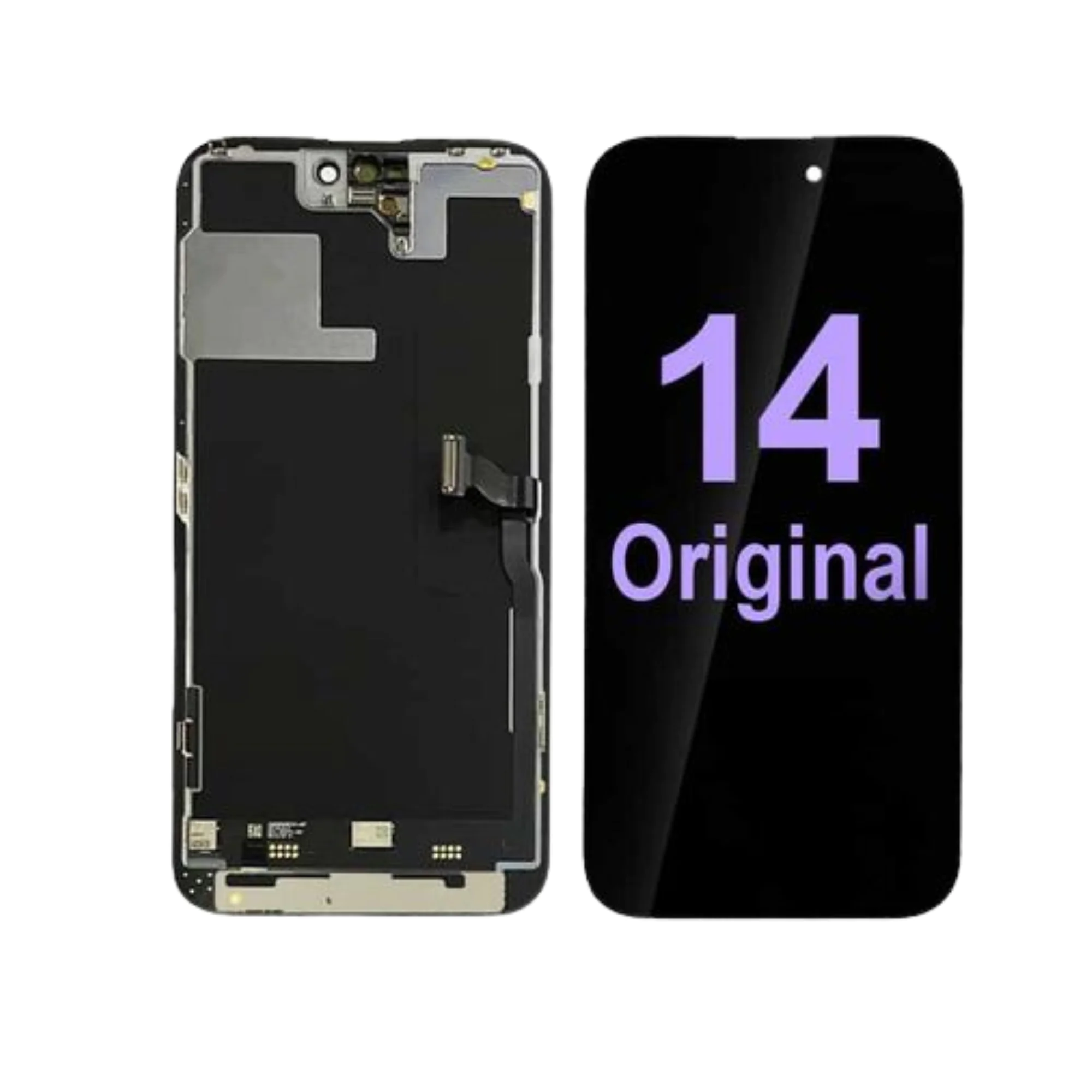 LCD IPH 14 – ORIG SUNLONG TELA AMOLED TROCA CI – PRETO