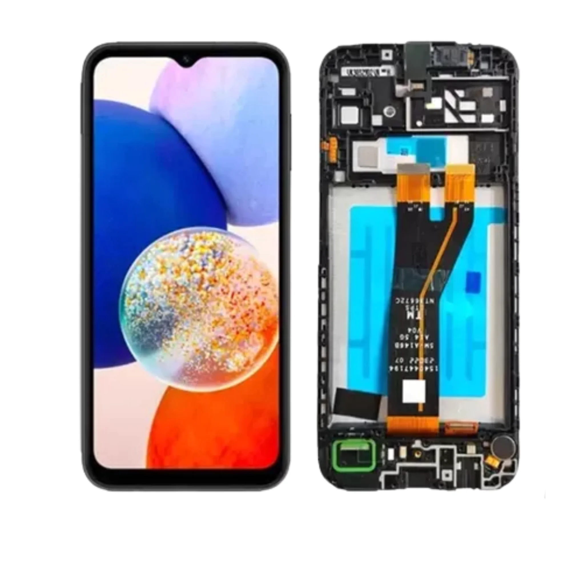 LCD SAMS A14 (5G) – ORIG SVC C/ARO – PRETO LCD SAMS A14 (5G) – ORIG SVC C/ARO – PRETO