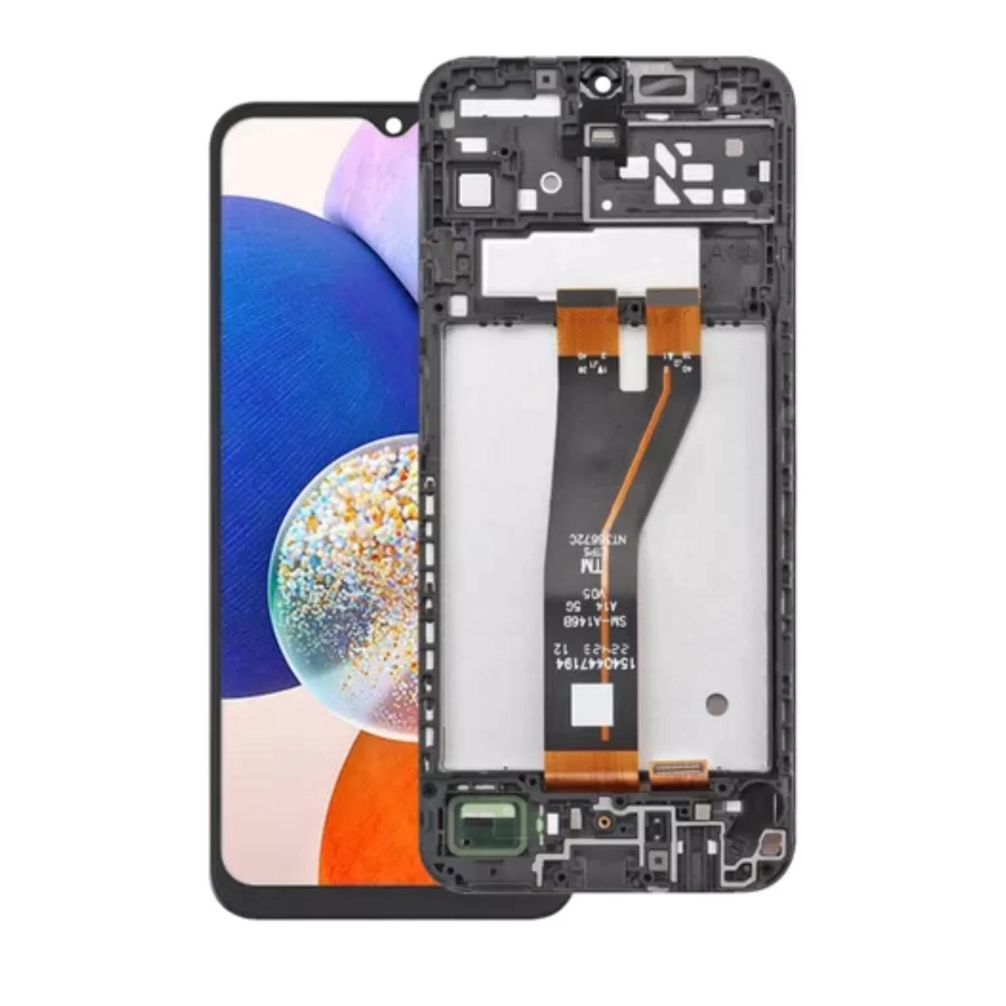 LCD SAMS A14 (5G) – OLED C/ARO – PRETO