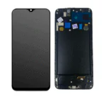 LCD SAMS A20 – OLED C/ARO – PRETO