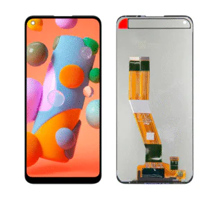 LCD SAMS A11 – ORIG S/ARO – PRETO