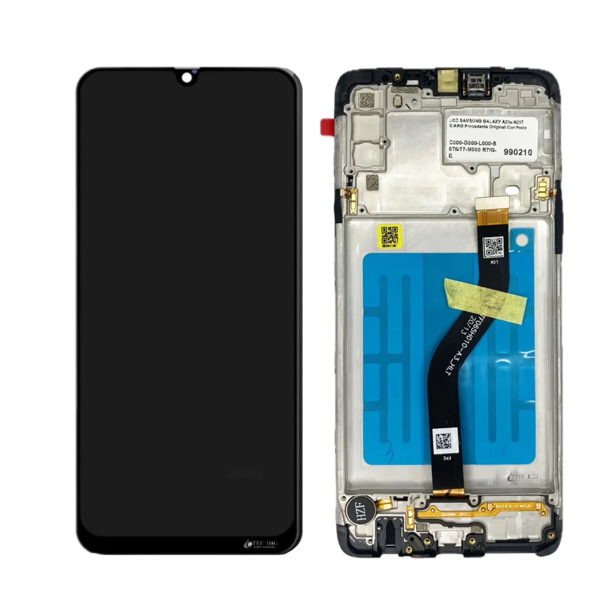 LCD SAMS A20S – ORIG C/ARO – PRETO LCD SAMS A20S – ORIG C/ARO – PRETO