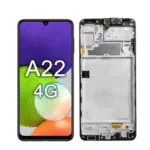 LCD SAMS A22 (4G) – OLED C/ARO – PRETO