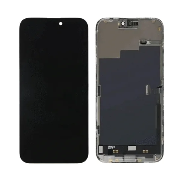LCD IPH 15 PRO MAX – OLED JK – PRETO (TROCA CI)