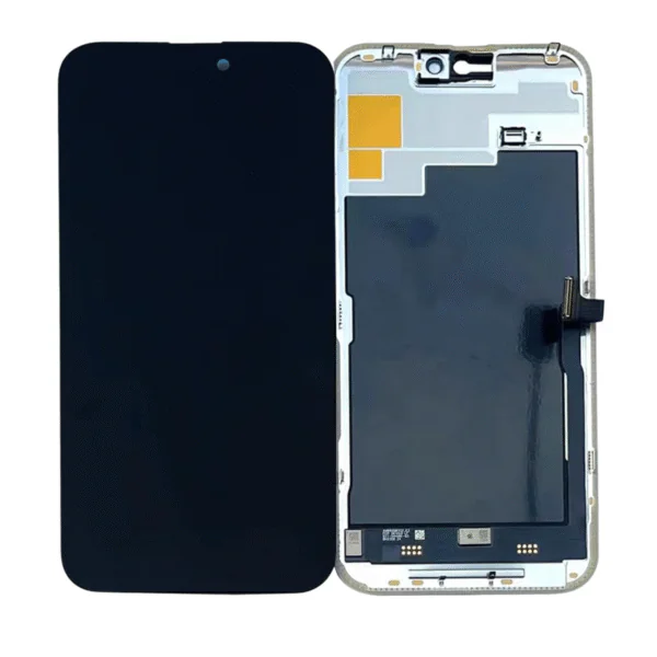 LCD IPH 15 PRO MAX – ORIG PREMIUM/MASTERFIX – PRETO (TROCA CI)