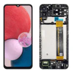 LCD SAMS A23 4G – OLED C/ARO – (A235F) – PRETO