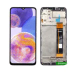 LCD SAMS A23 4G – OLED C/ARO – (A235F) – PRETO