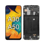 LCD SAMS A30/A50 – ORIG SVC C/ARO – PRETO