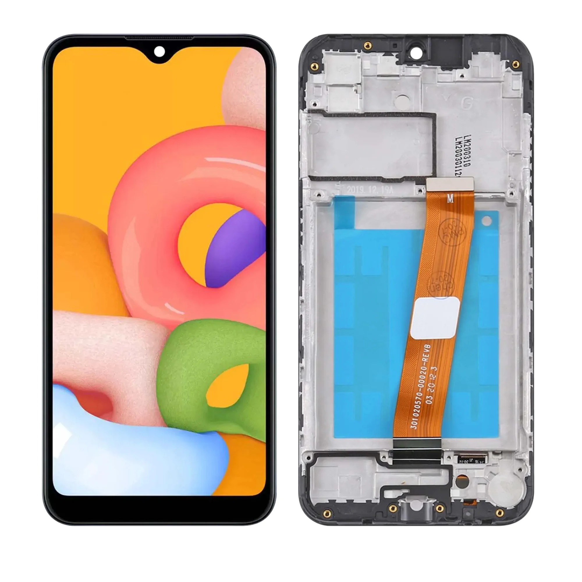 LCD SAMS A01 – OLED C/ARO FLEX LARGO – PRETO LCD SAMS A01 – OLED C/ARO FLEX LARGO – PRETO