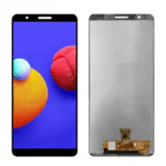 LCD SAMS A01 CORE – OLED C/ARO – PRETO