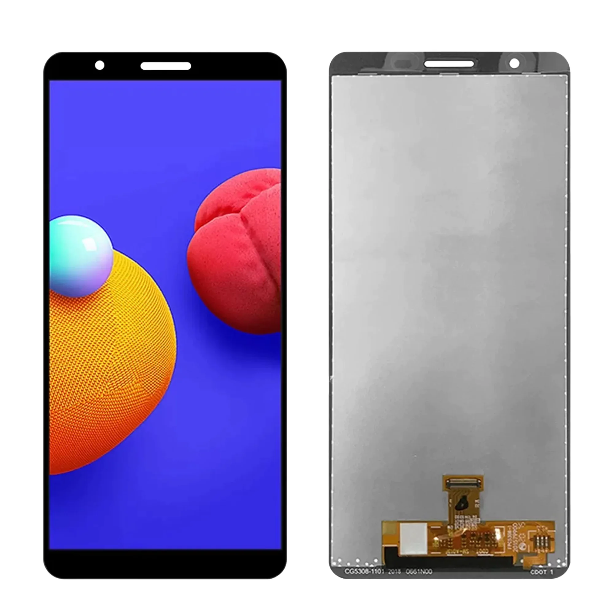 LCD SAMS A01 CORE – OLED S/ARO – PRETO