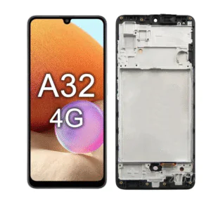 LCD SAMS A32 (4G) – OLED C/ARO – PRETO