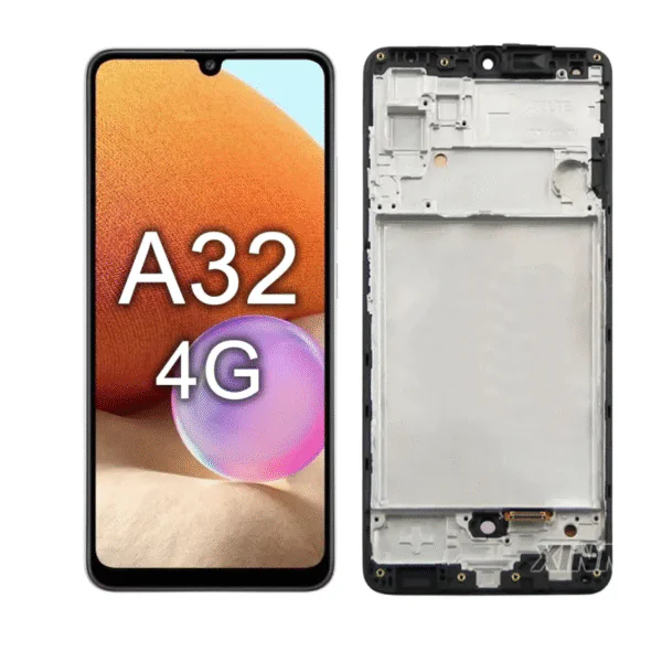 LCD SAMS A32 (4G) – OLED C/ARO – PRETO