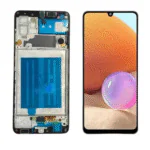 LCD SAMS A32 (4G) – OLED C/ARO – PRETO