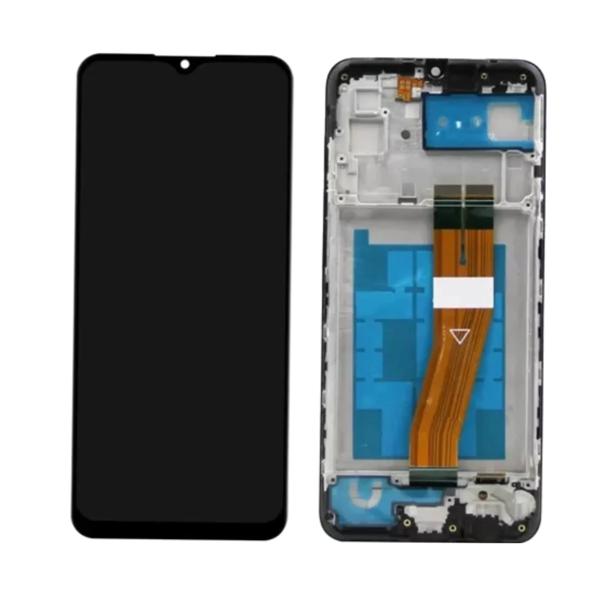 LCD SAMS A03 – OLED C/ARO – PRETO