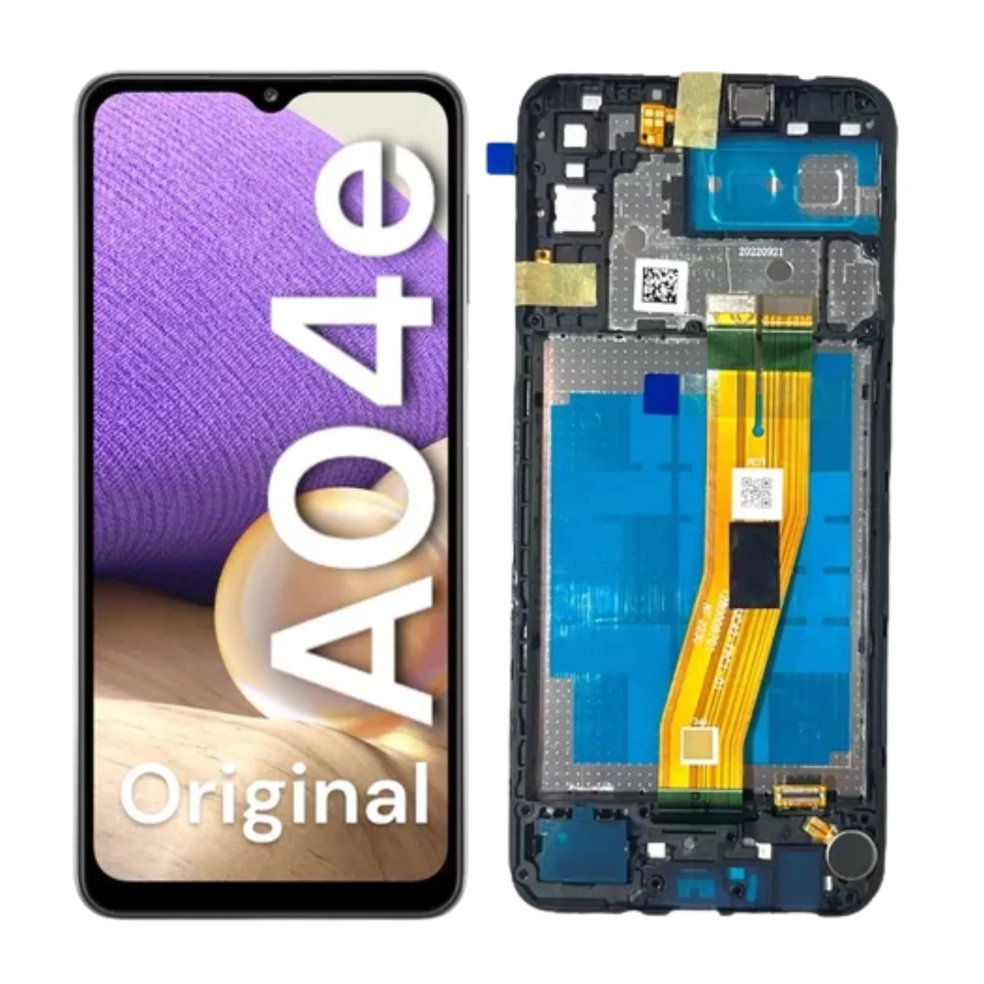 LCD SAMS A04E – ORIG SVC C/ARO – PRETO