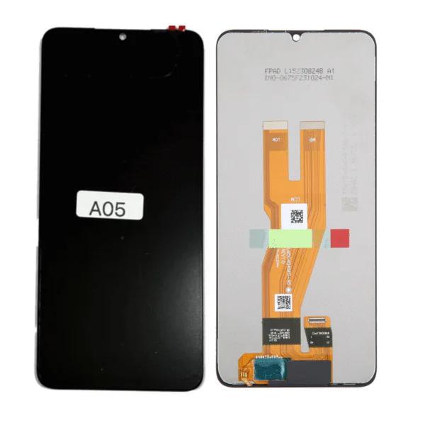 LCD SAMS A05 – ORIG SVC/VEZR S/ARO – PRETO
