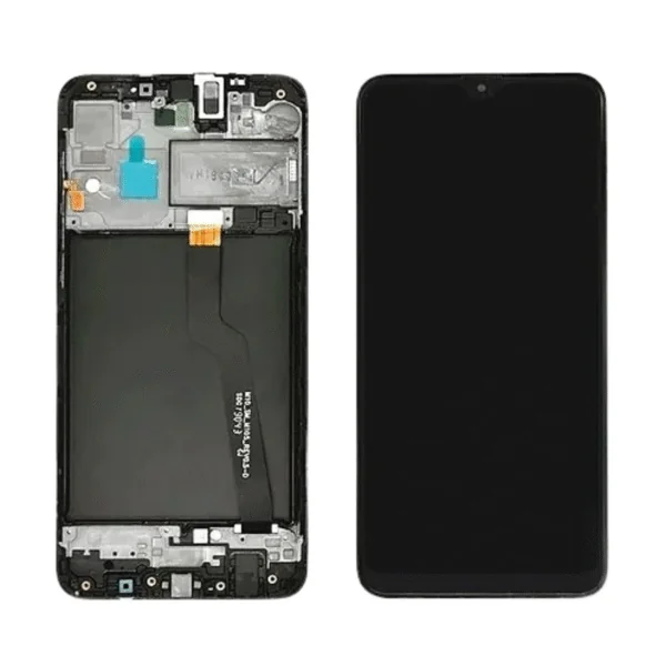 LCD SAMS A10 – OLED C/ARO – PRETO