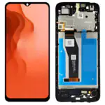 LCD MOTO E7 – PREMIUM/ SVC /VIVID C/ARO – PRETO