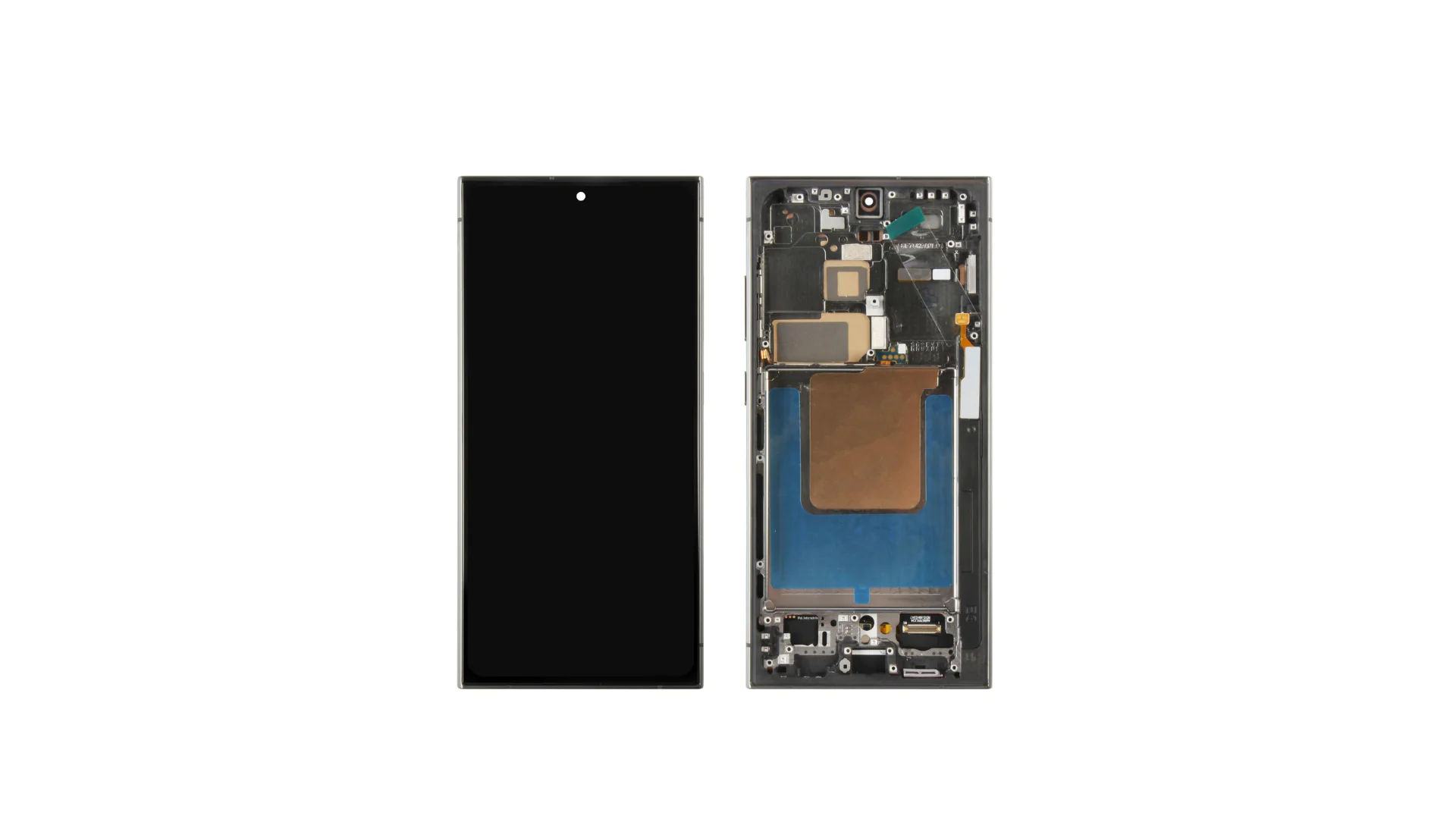 LCD SAMS S24 ULTRA – ORIG SUNLONG C/ARO – PRETO