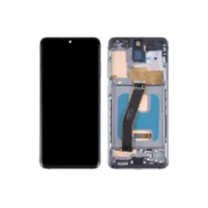 LCD SAMS S20 – ORIG SVC C/ARO – PRETO