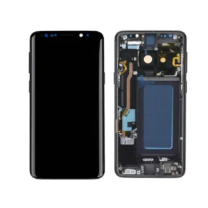 LCD SAMS S9 PLUS – ORIG SVC C/ARO – PRETO