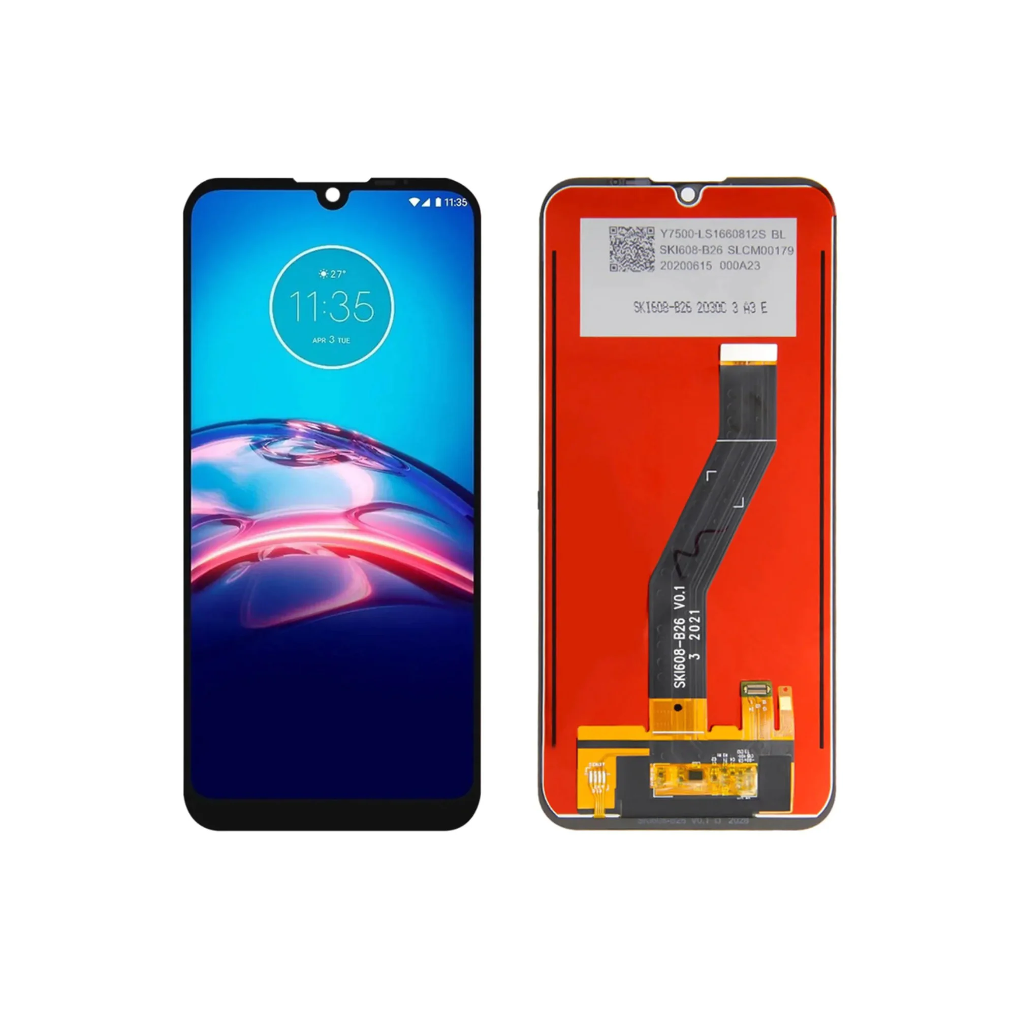 LCD MOTO E6S/E6I – OLED S/ARO – PRETO LCD MOTO E6S/E6I – OLED S/ARO – PRETO