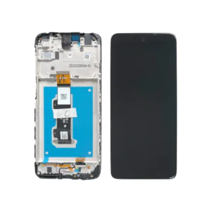 LCD MOTO E32 – ORIG C/ARO – PRETO