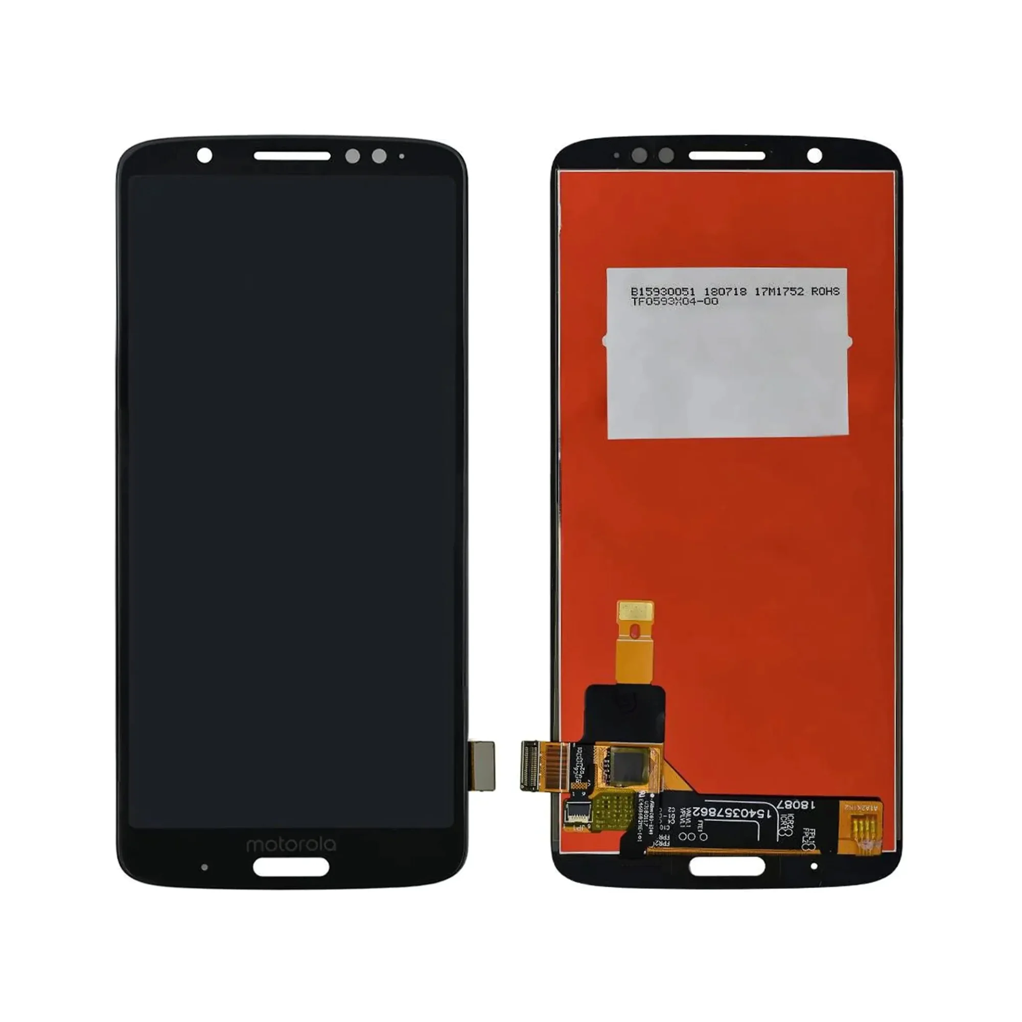 LCD MOTO G6 PLUS – 1º LINHA – PRETO