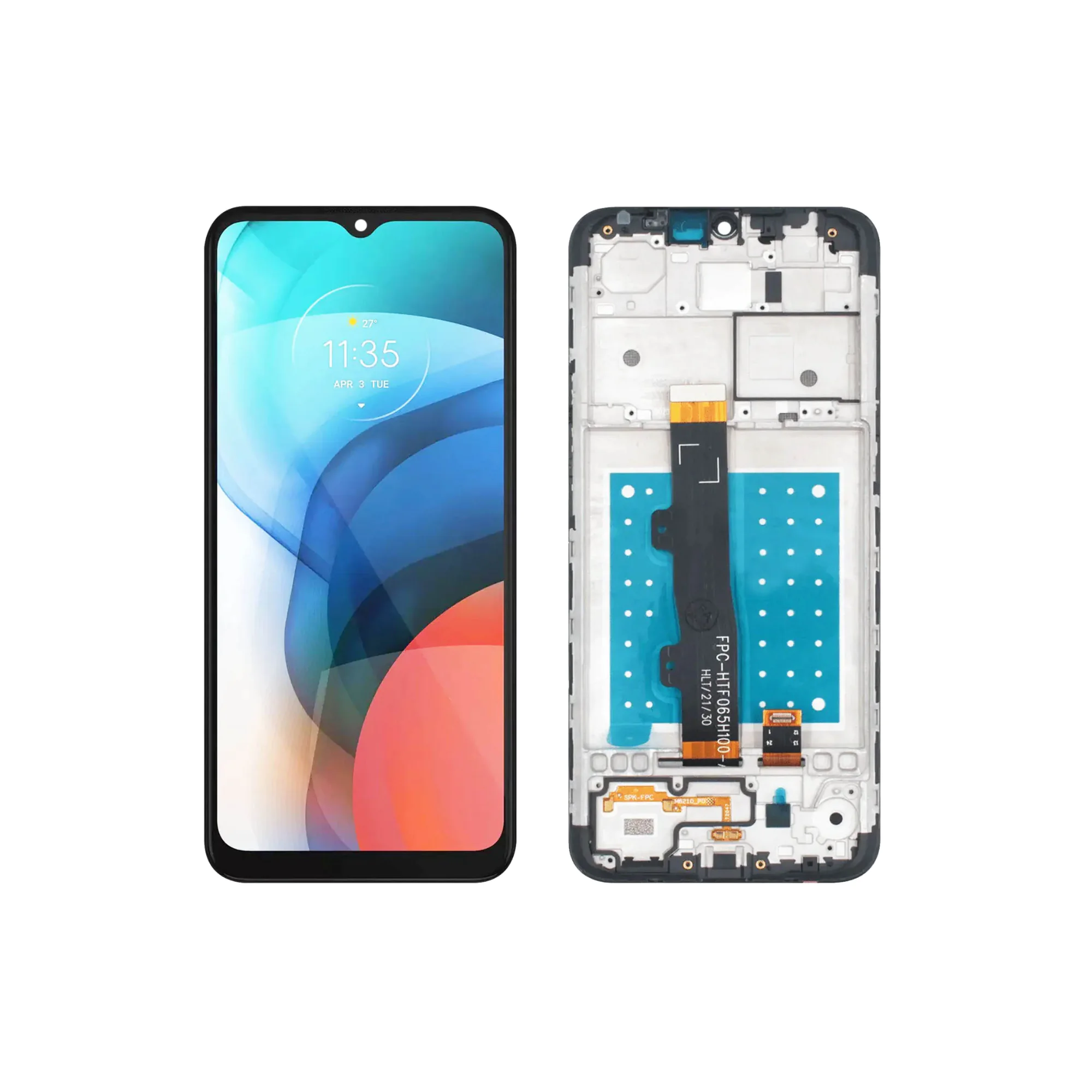 LCD MOTO E7 – OLED C/ARO – PRETO LCD MOTO E7 – OLED C/ARO – PRETO