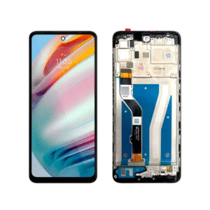 LCD MOTO G60 – PREMIUM/VIVID C/ARO – PRETO