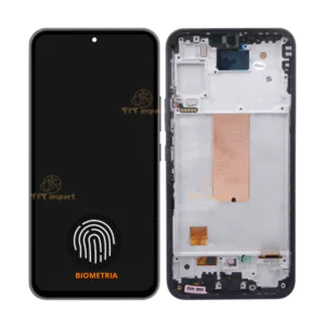LCD SAMS A54 – OLED C/ARO – PRETO