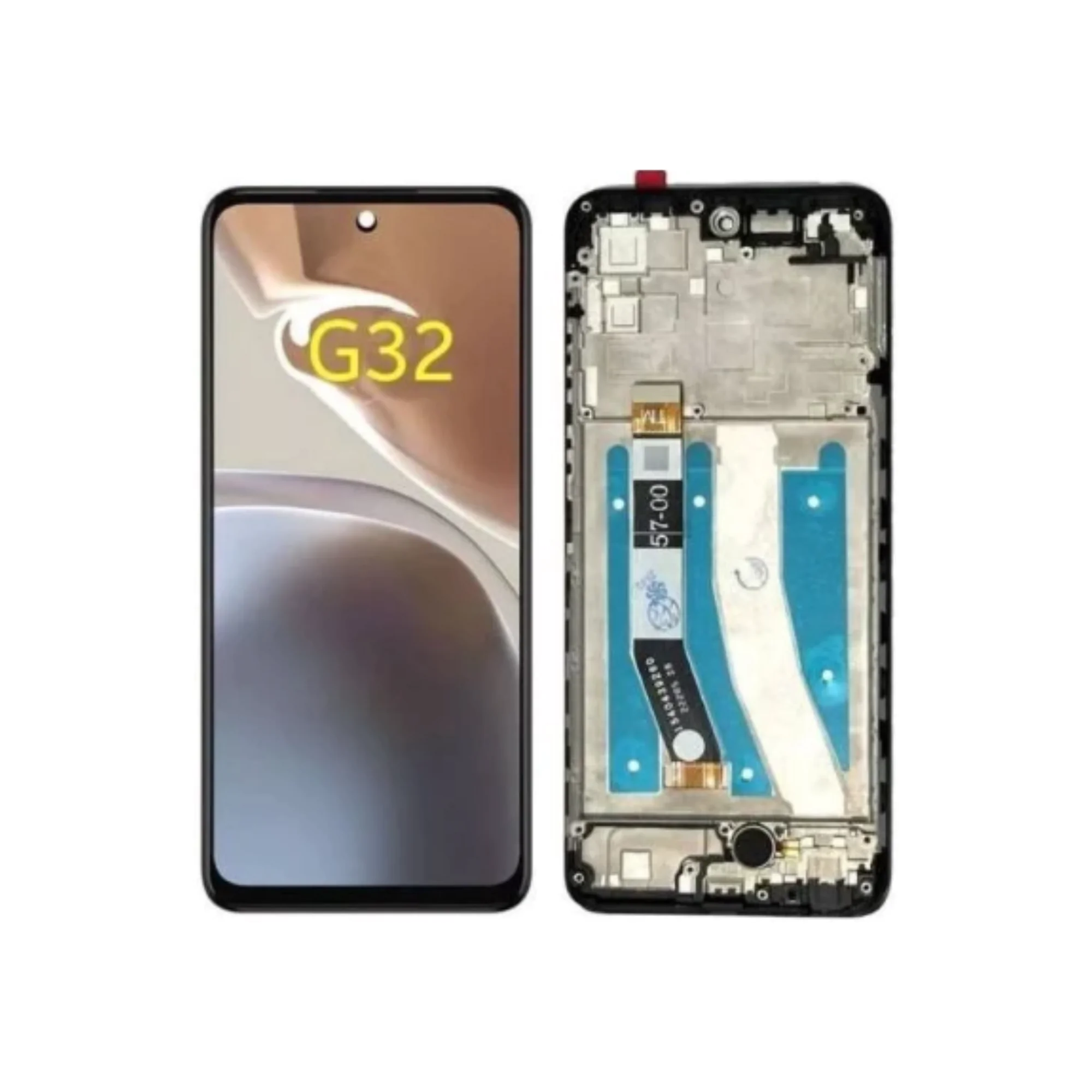 LCD MOTO G32 – OLED C/ARO – PRETO