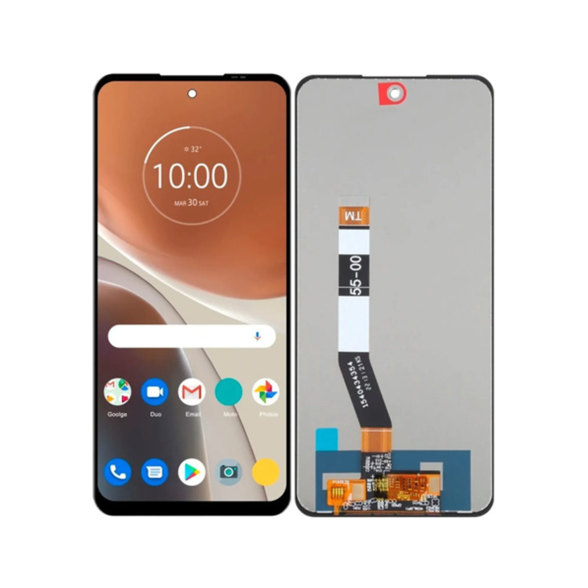 LCD MOTO G32/G73 – OLED S/ARO – PRETO