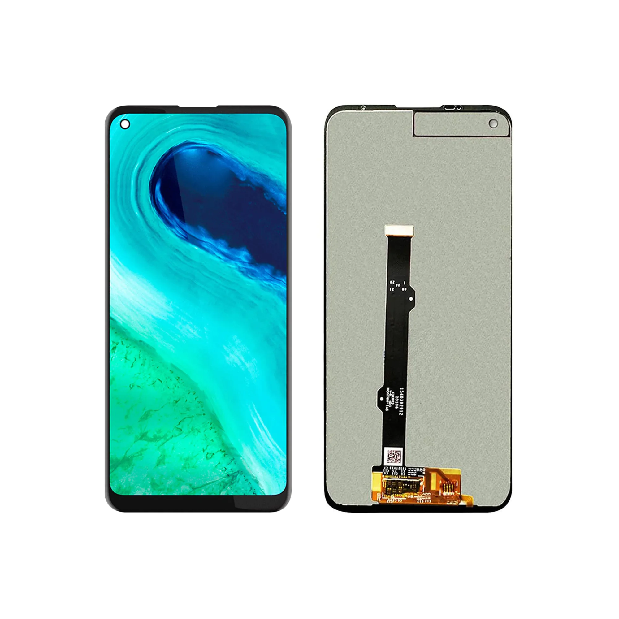 LCD MOTO G8 – OLED S/ARO – PRETO