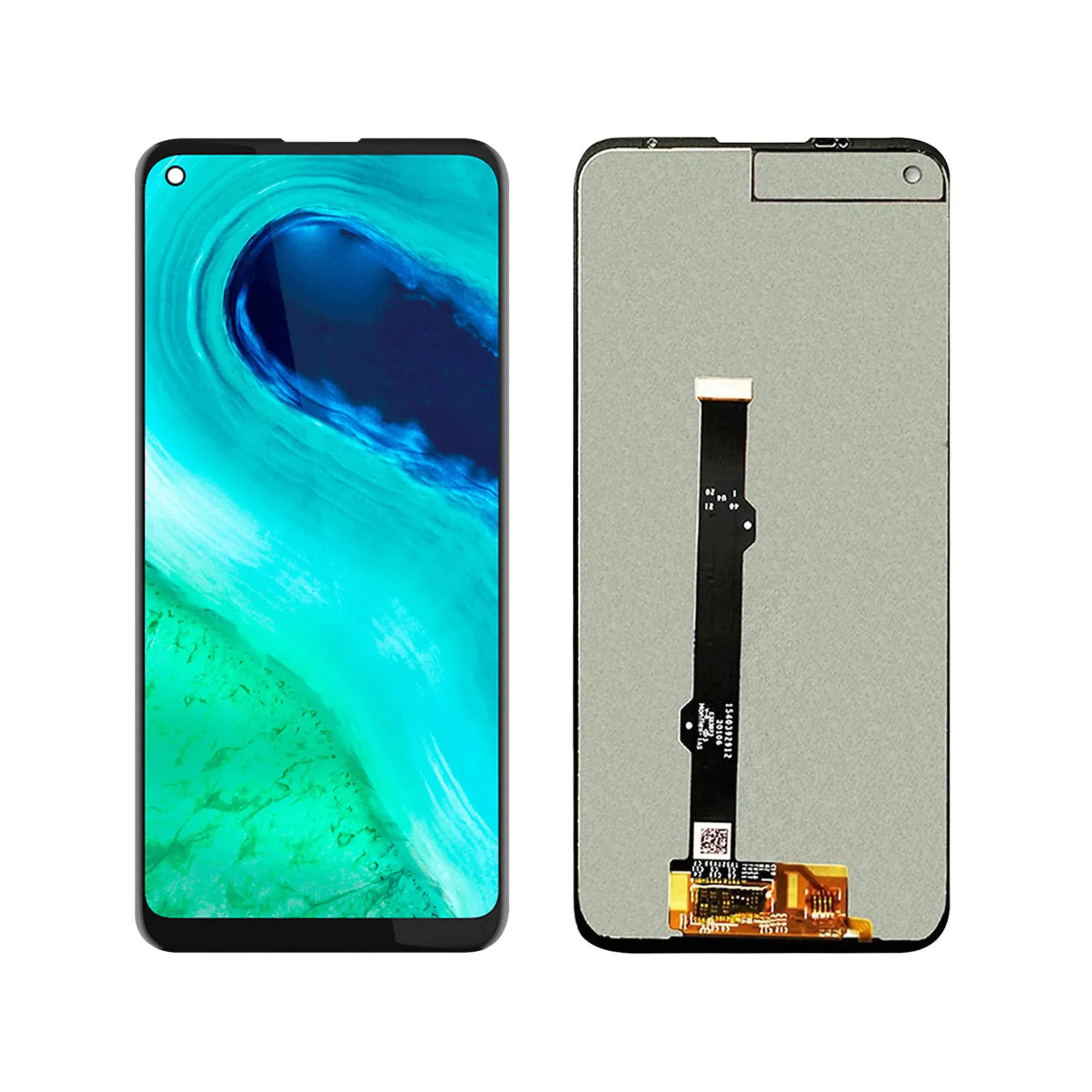 LCD MOTO G8 – ORIG S/ARO – PRETO