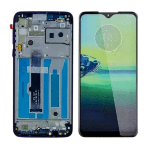 LCD MOTO G8 PLAY – ORIG C/ARO – ROXO