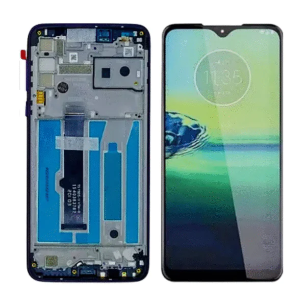 LCD MOTO G8 PLAY – ORIG C/ARO – ROXO