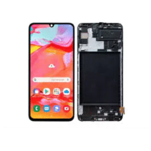 LCD SAMS A70 – INCELL C/ARO – PRETO