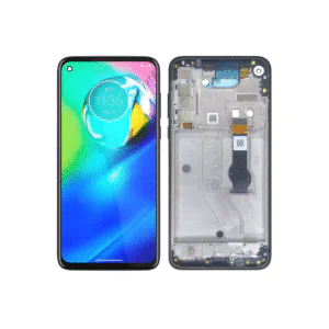 LCD MOTO G8 POWER – OLED C/ARO – PRETO
