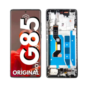 LCD MOTO G85 – VIVID C/ARO – PRETO