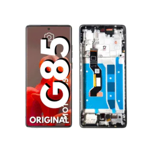 LCD MOTO G85 – VIVID C/ARO – PRETO