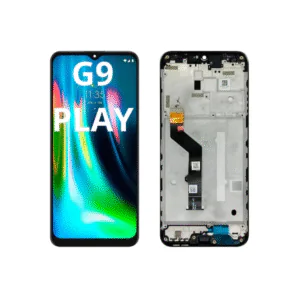 LCD MOTO G9 PLAY – OLED C/ARO – PRETO